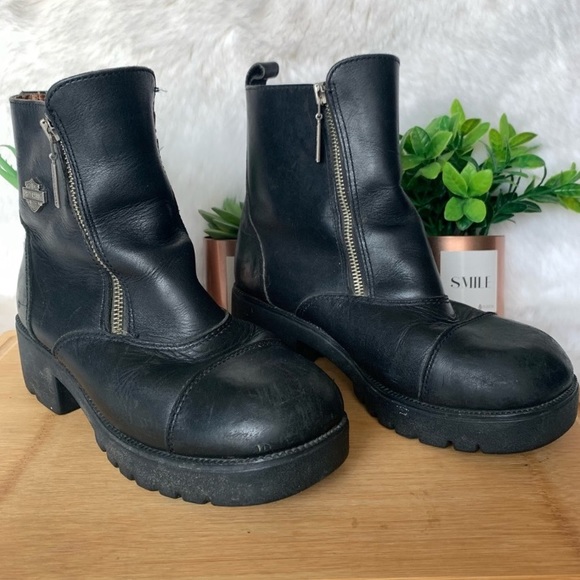 Harley Davidson 70’s style vintage boots - Picture 3 of 11